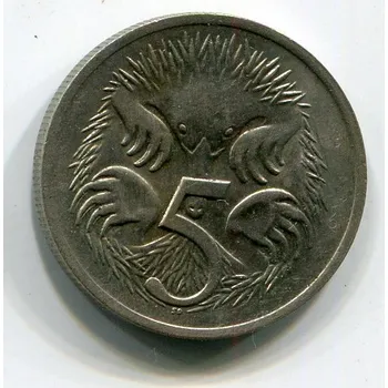 AUSTRÁLIE. 5 cents 1975. KM-64.