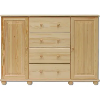 Komoda KD120 široká kombinovaná komoda