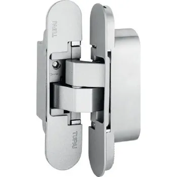 Nábytkové kování TI - SKRYTÝ ZÁVĚS 3D - 1716 OCS - Chrom broušený (96)