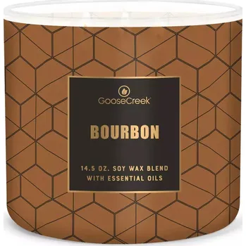 Svíčka Goose Creek Candle svíčka Bourbon, 411 g