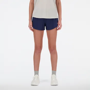 Dámské kraťasy Dámské šortky New Balance WS41286NNY – tmavomodrá