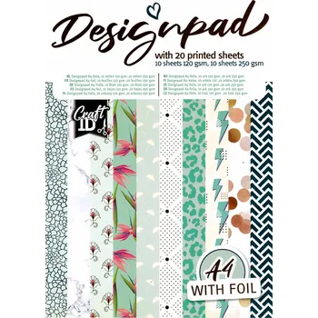 Papír pro tiskárny Grafix Designový papír A4, 120-250g/m2,20 listů-modrý