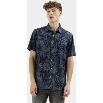 Pánská košile KOŠILE CAMEL ACTIVE SHORTSLEEVE SHIRT INDIGO