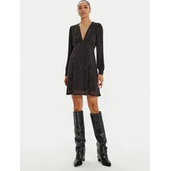 Dámské oblečení MICHAEL Michael Kors Koktejlové šaty MF481V47R3 Černá Slim Fit 2