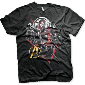 Pánské tričko Funko | Pánské tričko Marvel Heroes černé - XXL / Černá