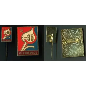 OSTRAVA - Vítkovice. 35. výročí osvobození. 1980.