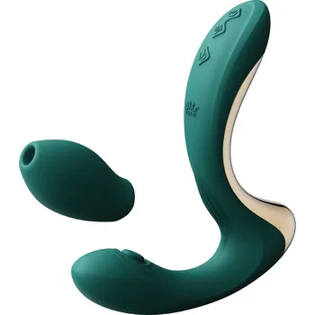 Vibrátor Zalo Talis G-Spot Pulsewave Vibrator Turquoise Green