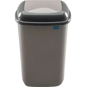 Odpadkový koš Koš na odpad UH 12 l QUATRO stříbrný