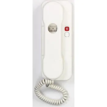 Domácí telefon Tesla DT 85 s bzučákem s 1 tl. na EZ bílý