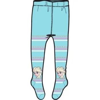 E plus M - Dívčí / dětské punčocháče Ledové království - Frozen - Elsa - modré 128 - 134