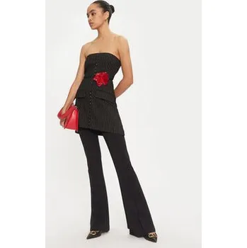 Dámská tunika ROTATE Tunika Savannah 1130932470 Černá Slim Fit 38