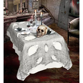 Party nádobí Hororové sukno, šedé