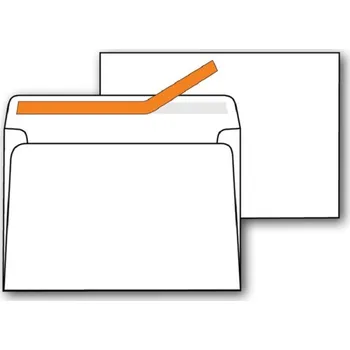 Obálka Obálky C6 samolepicí s krycí páskou