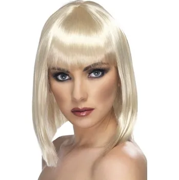 Karnevalová paruka Dámská paruka fešanda (Glam) - Blond