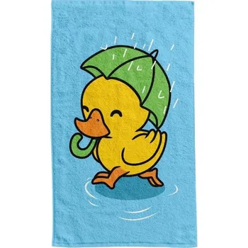 Dětský bavlněný ručník ANIMALS 30x50 cm - Kachnička