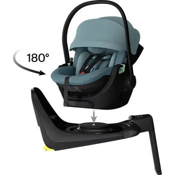 Autosedačka Thule Maple autosedačka pro kojence Mid Blue + ISOFIX základna Alfi
