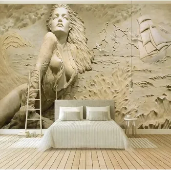 Fototapeta Solution Media 3D tapeta - Plachetnice a Ženy MU2537 3 - 3D Relief - Vliesová tapeta - 320g/m2