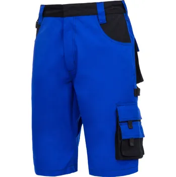 Pánské kraťasy NITRAS MOTION TEX PLUS – pracovní kraťasy, královská modrá/černá, OEKO-TEX Velikost: 64