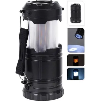 Svítilna PROGARDEN Svítilna a baterka 2v1 přenosná černá KO-CX7000030cern