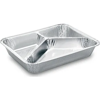 Jednorázové nádobí Menu mísa 3-dílná ALU (760ml) 22,7 x 17,7 x 3cm 250 ks