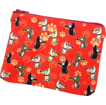 Pamlskový Ráj Univerzální taštička - čivava Barva: červená