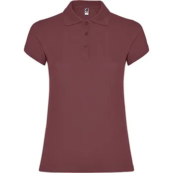 Dámské oblečení Roly Star Dámské polo tričko PO6634 Berry Red 169 3XL