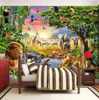 Fototapeta Solution Media 3D tapeta - Království zvířat MU1484 6 - Samolepící tapeta - 380-450g/m2