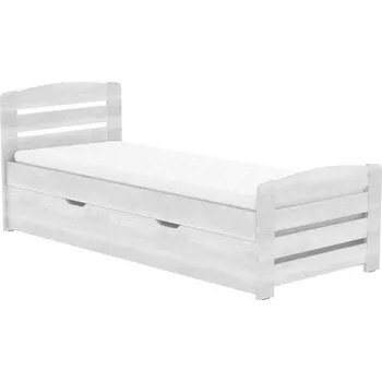 Postel Postel s úložným prostorem Melani 90cm Bílá