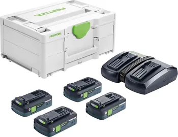 Festool 577104 18 V 4x 4,0 Ah