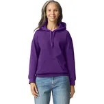 Gildan Unisex mikina s kapucí GSF500 Purple S