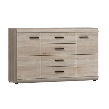 Komoda Komoda 2D4S LINK v dubu sonoma, 138 x&nbsp;86&nbsp;x&nbsp;42&nbsp;cm