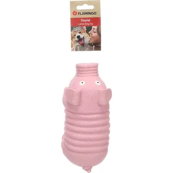 Hračka pro psa Hračka FLAMINGO latex - Eyo prase 9x22,5cm (MIX BAREV)