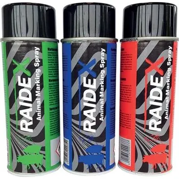 Značení hospodářského zvířete Barva značkovací ve spreji RAIDEX - 500 ml - modrá