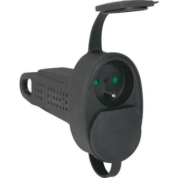 Elektrická zásuvka Zásuvka gumová dvojitá 50575 LEGRAND