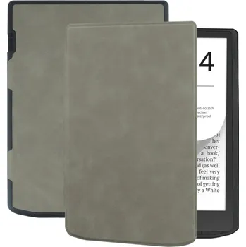 Pouzdro na tablet VSECHNONAMOBIL 75342 SOFT Zaklápěcí pouzdro Pocketbook InkPad 4 743G / InkPad Color 3 743K3 / InkPad Color 2 743 šedé
