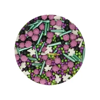 Jedlá dekorace na dort Cukrová dekorace (Fun Cakes) - Stylový Halloween (barevný mix) / 65 g