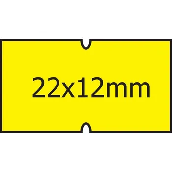 Samolepící etiketa Cenové etikety 22 x 12 COLAPLY žluté (48)