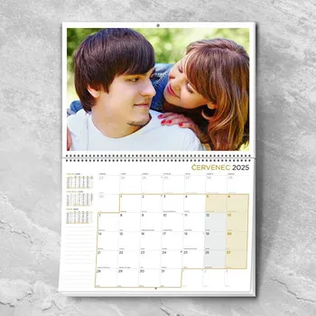 Fotokalendář Nástěnný fotokalendář měsíční "Klasika plánovací velký“