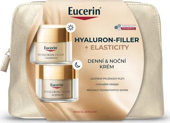 Kosmetická sada Eucerin Hyaluron Filler + Elasticity vánoční sada 2024