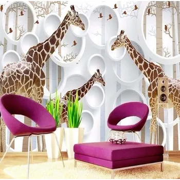 Fototapeta Solution Media 3D tapeta - Žirafy MU777 6 - Samolepící tapeta - 380-450g/m2