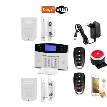 Sada domovního alarmu Alarm bezdrátový Wi-Fi-GSM Security M2B (2+2) drátová sada