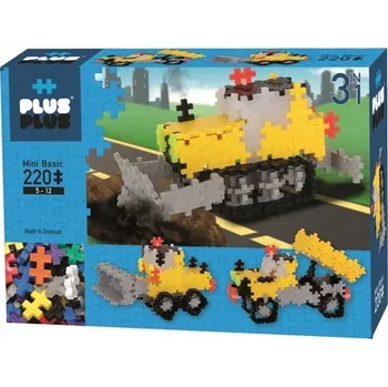 ostatní stavebnice STAVEBNÍ VOZIDLA stavebnice - 220 ks