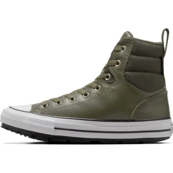 Dámské tenisky Dámské kotníkové tenisky Converse CHUCK TAYLOR ALL STAR MALDEN STREET BOOT 38 Khaki, Bílá