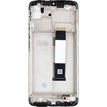 Xiaomi Redmi 9T LCD displej včetně dotykového skla a předního rámečku černý neoriginální