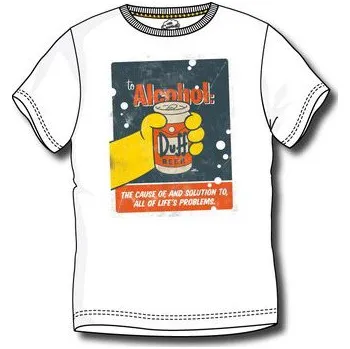 Dětská móda Sun City Bart Simpsons tričko bílé A Velikost: 10roků