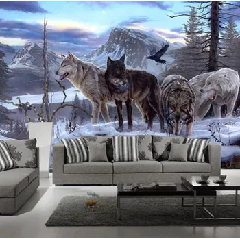 Fototapeta Solution Media 3D tapeta - Vlčí smečka MU520 6 - Samolepící tapeta - 380-450g/m2