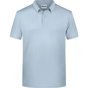 Pánské tričko James&amp;Nicholson Pánská polokošile JN8010 Light Blue M