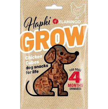 FLAMINGO Hapki Grow Chicken Cubes 85g
