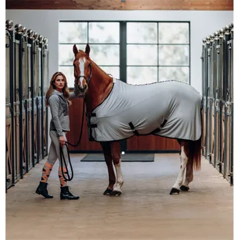Deka pro koně Letní chladivá deka Horze, šedá - vel. 135/185