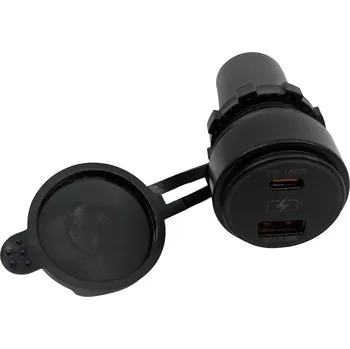 RACES 100W Type-C/ 36W Nabíječka do auta typu A s kryt